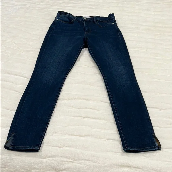 Frame Denim Blue Straight Leg Jeans - Picture 1 of 1